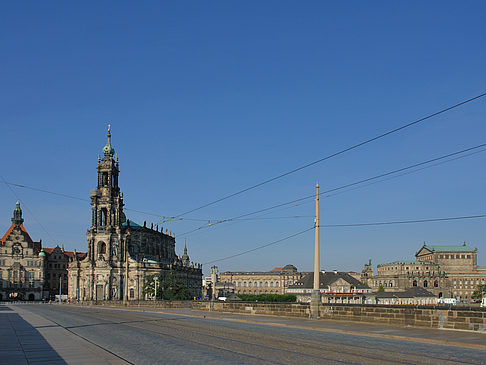 Blick auf den Schlossplatz Foto 