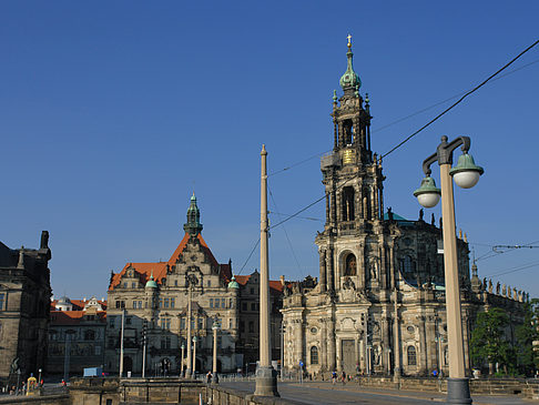 Foto Hofkirche und Schloss