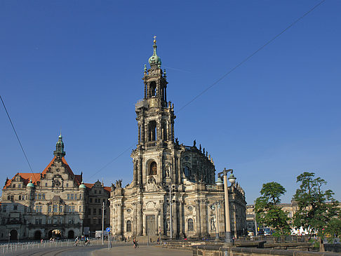 Hofkirche und Schloss Foto 