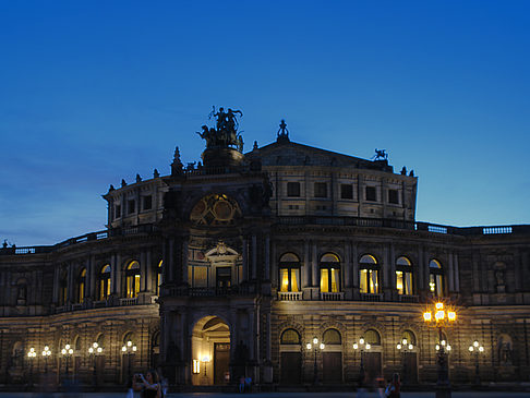 Fotos Semperoper abends | Dresden