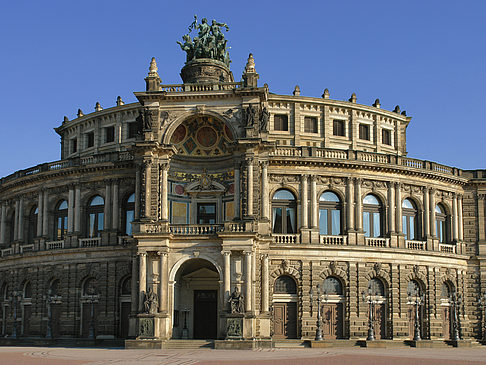 Foto Semperoper Eingang