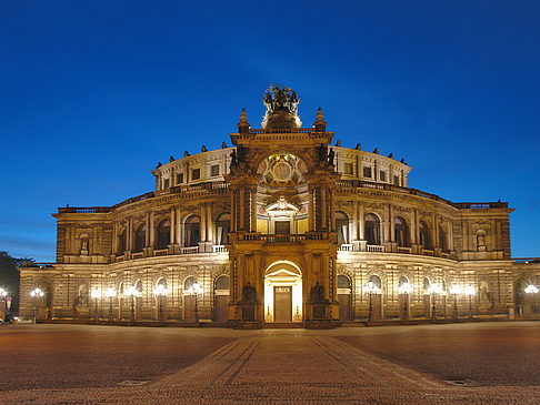 Fotos Semperoper bei Nacht | Dresden