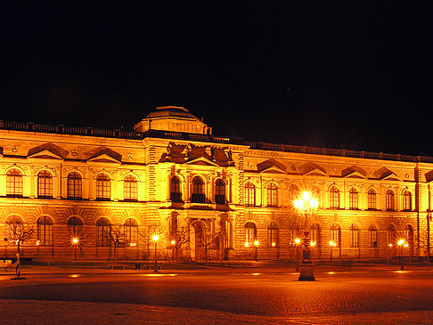 Fotos Dresdner Zwinger bei Nacht
