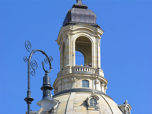 Foto Aussichtsplattform auf der Frauenkirche - Dresden