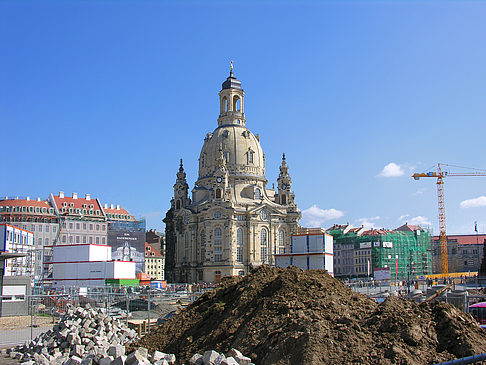 Baustelle Frauenkirche Fotos