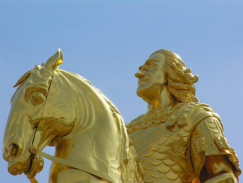 Goldener Reiter Foto 