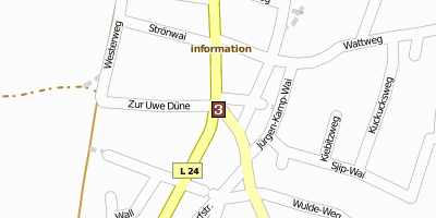 Stadtplan Kampen
