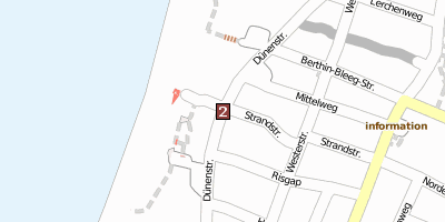 Stadtplan Wenningstedt Sylt